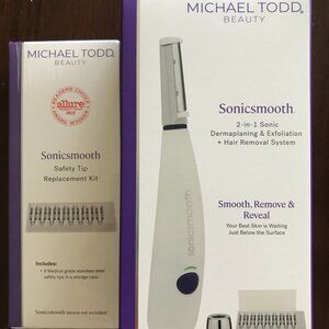 Michael Todd Beauty Sonic Smooth Dermaplaning & Exfoliation and Replacement NEW